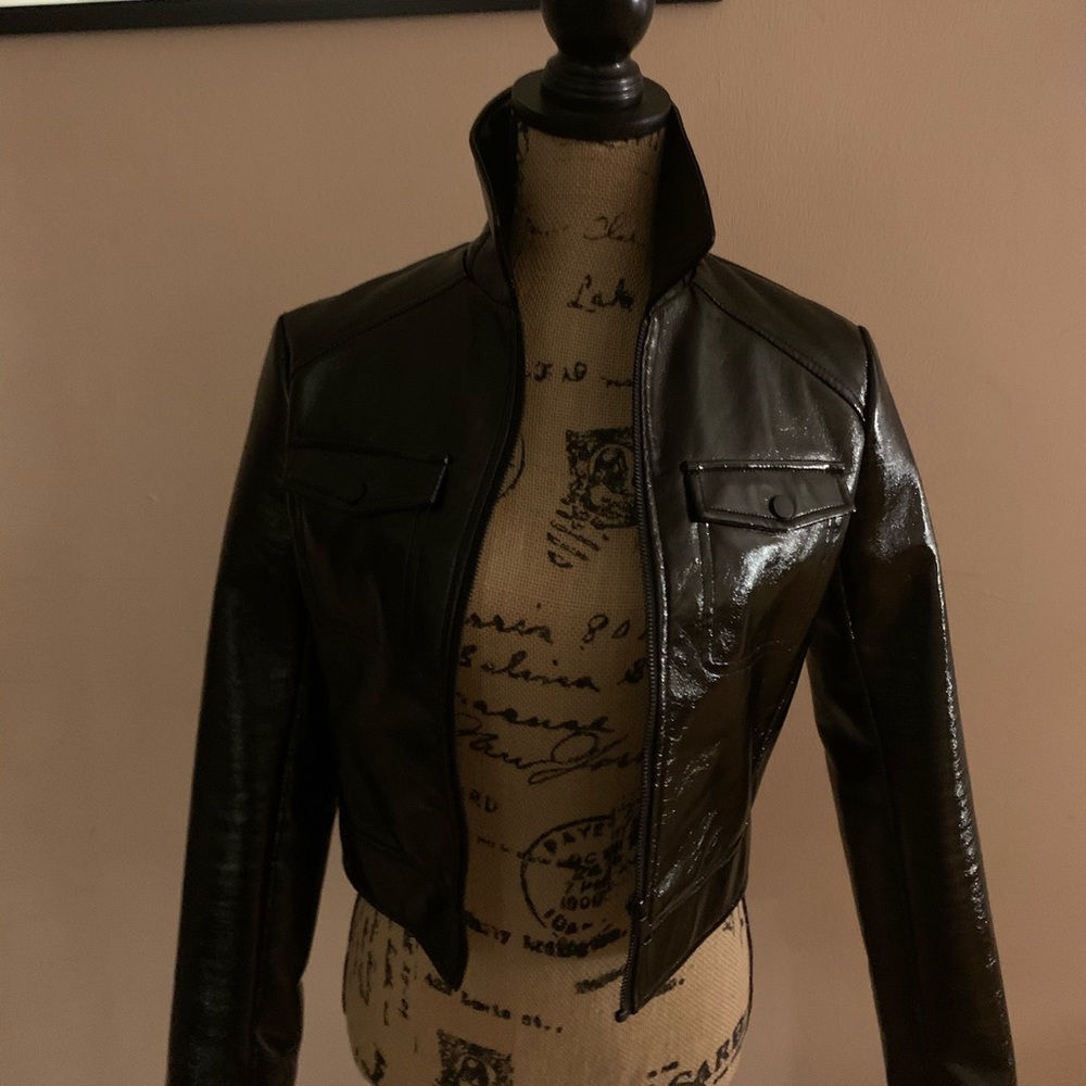 Zara Black Leather Jacket